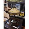 Image 1 : LEADED GLASS LAMP