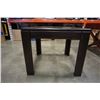 Image 3 : Glass insert bevelled glass end table