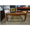 Image 2 : Glass insert rectangle coffee table