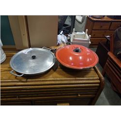 WOK AND LIDDED PAN
