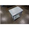 Image 3 : BLUE PAINTED 1 DRAWER STAND