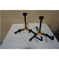 2 HERCULES MINI GUITAR STANDS