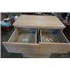 Image 10 : 6 DRAWER MAPLE CHEST OF DRAWERS