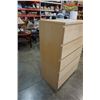 Image 5 : 6 DRAWER MAPLE CHEST OF DRAWERS