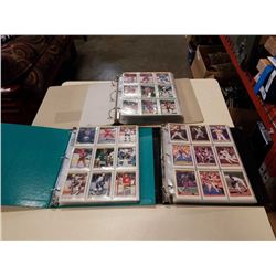 3 BINDERS OPEECHEE AND OPEECHEE PREMIERE SPORTS CARDS - 2 BINDERS HOCKEY, ONE BASEBALL