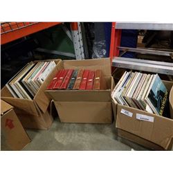 3 BOXES OF RECORDS