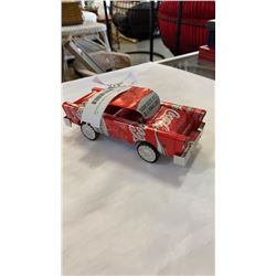 2 TIN CAN HAND CRAFTED CAR AND GUITAR
