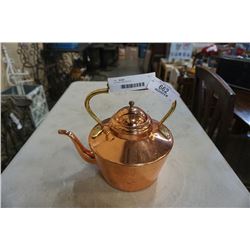 COPPER TEA KETTLE