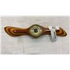 Image 5 : 2 WOOD BAROMETERS - PROPELLER AND SHIP WHEEL STYLE