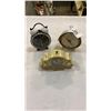 Image 1 : 3 DESK CLOCKS - 2 WESTCLOX AND EUROPA