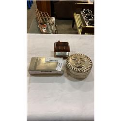 ARISTOCRAT EP BOX, GLASS HOUSE BOX AND LIDDED SUN DISH