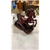Image 2 : 1960s MANDARIN CAST HORSE SCULPTURES