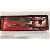 Image 7 : RADA KNIFE SET W/ STEAK KNIFE, PEARING KNIFE, AND SHARPENER, AND 2 PRECISION HOLLOW GROUND STAINLESS