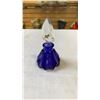 Image 5 : CRYSTAL PENDENT DECORATION, LIDDED HEART DISH AND PERFUME BOTTLE