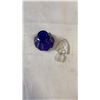 Image 6 : CRYSTAL PENDENT DECORATION, LIDDED HEART DISH AND PERFUME BOTTLE