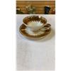 Image 4 : 8 CUPS AND SAUCERS - INCLUDES AYNSLEY, CROWN DERBY AND BAVARIA