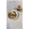 Image 4 : 5 CHINA CUPS AND SAUCERS - ROYAL KENDAL, COLCLOUGH, JOHNSON BROS, TUSCAN AND KENZO