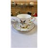Image 5 : 5 CHINA CUPS AND SAUCERS - ROYAL KENDAL, COLCLOUGH, JOHNSON BROS, TUSCAN AND KENZO