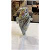 Image 7 : 2 ART GLASS FISH VASES