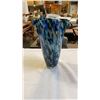 Image 2 : ART GLASS VASE 10 IN TALL - END OF DAY STYLE