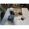 Image 1 : 1960s BOYSCOUT CARD, PATCHES AND JAR OF MARBLES
