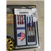 Image 3 : THROWING DART SET AND FOLDING WARTECH FIRE FIGHTERS KNIFE