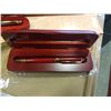 Image 2 : LOT OF MECHANICAL PENCILS AND PENS IN WOOD CASES