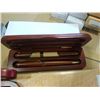 Image 4 : LOT OF MECHANICAL PENCILS AND PENS IN WOOD CASES
