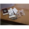 Image 1 : LOT OF NEW GOLF TOOLS, WOOD KEYCHAINS AND CLOCK