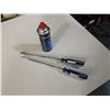 Image 1 : 2 novelty 16" screwdriver butane BBQ lighters with butane can