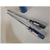 Image 2 : 2 novelty 16" screwdriver butane BBQ lighters with butane can