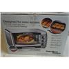 Image 2 : AS NEW HAMILTON BEACH STAINLESS TOASTER OVEN - WORKING