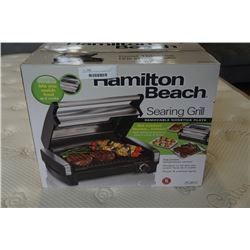 AS NEW HAMILTON BEACH SEARING GRILL - WORKING