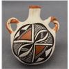 Image 1 : NATIVE AMERICAN ACOMA POTTERY CANTEEN BY E CERNO