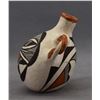 Image 2 : NATIVE AMERICAN ACOMA POTTERY CANTEEN BY E CERNO