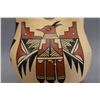 Image 8 : NATIVE AMERICAN JEMEZ POTTERY WEDDING VASE SIGNED PERCINGULA R. TOSA