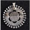 Image 2 : NATIVE AMERICAN ZUNI SILVER PIN/PENDANT
