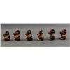 Image 2 : SIX NATIVE AMERICAN COCHITI POTTERY STORY TELLERS SIGNED O Q