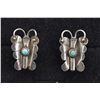 Image 1 : NATIVE AMERICAN NAVAJO SILVER EARRINGS