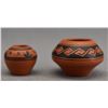 Image 1 : TWO NATIVE AMERICAN CHEMEHUEVI POTTERY BOWLS BY TERESA WILDFLOWER