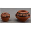 Image 2 : TWO NATIVE AMERICAN CHEMEHUEVI POTTERY BOWLS BY TERESA WILDFLOWER