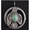 Image 1 : NATIVE AMERICAN NAVAJO SILVER PENDANT