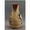 Image 2 : NATIVE AMERICAN JEMEZ POTTERY WEDDING VASE