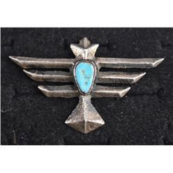 NATIVE AMERICAN NAVAJO SILVER PENDANT