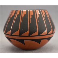 NATIVE AMERICAN JEMEZ POTTERY BOWL BY L LORETTO