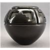 Image 1 : NATIVE AMERICAN SANTA CLARA POTTERY BOWL BY CLIFF ROLLER