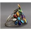 Image 4 : NATIVE AMERICAN NAVAJO SILVER BRACELET SIGNED J W