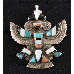 NATIVE AMERICAN ZUNI PIN