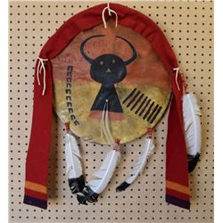 NATIVE AMERICAN PLAINS INDIAN SHIELD