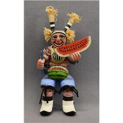 NATIVE AMERICAN HOPI KACHINA BY F HEALING